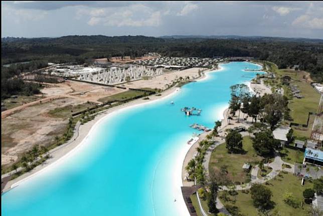 Potret Hotel Super Mewah Di Bintan Kolam Renangnya Terluas Se Asia Tenggara Merdeka Com Line Today