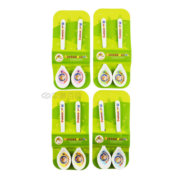 小木偶兒童湯匙2入 NO.501