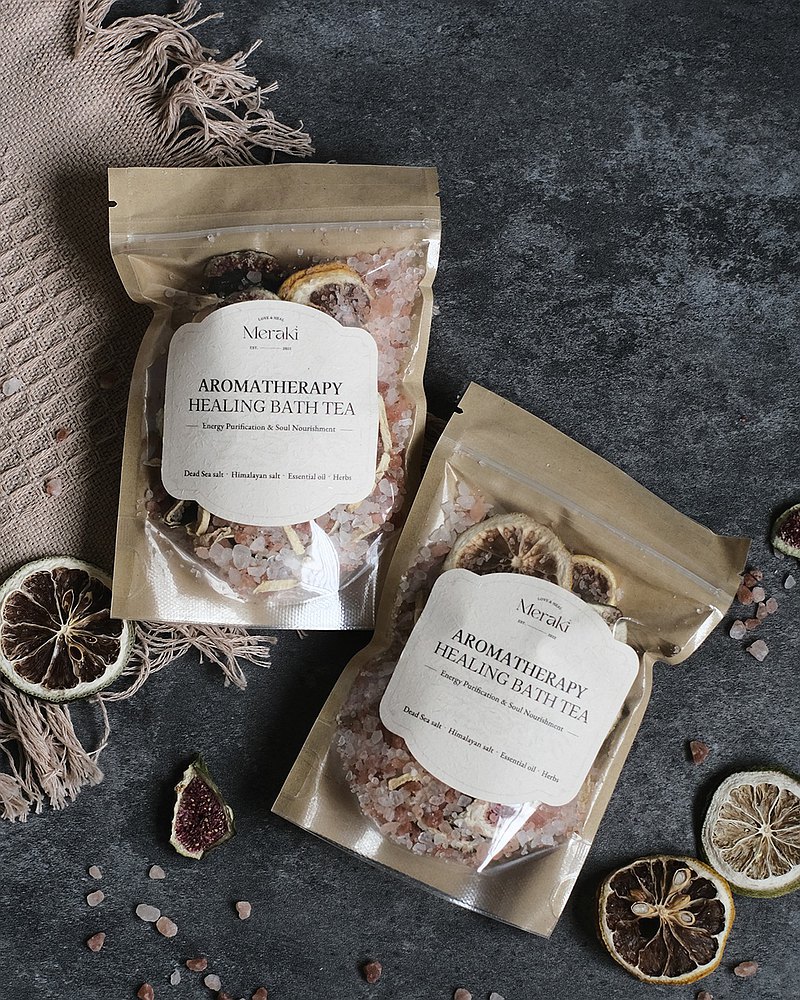 香薰療癒浴鹽 - Ginger Revival (生薑・青檸・羅勒)