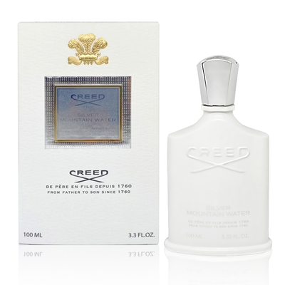 CREED SILVER MOUNTAIN WATER 銀色山泉男性淡香精 100ML