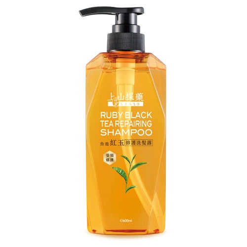 ◆ 添加嚴選成份維他命B5、維他命B6，加強髮絲修護力。 ◆ 讓秀髮柔順亮澤，給頭髮溫柔呵護回復水潤柔滑，紅茶萃取全方位修護，令秀髮閃耀健康亮澤。 ◎ 規格：600ml◎ 產地：Taiwan◎ 保存期
