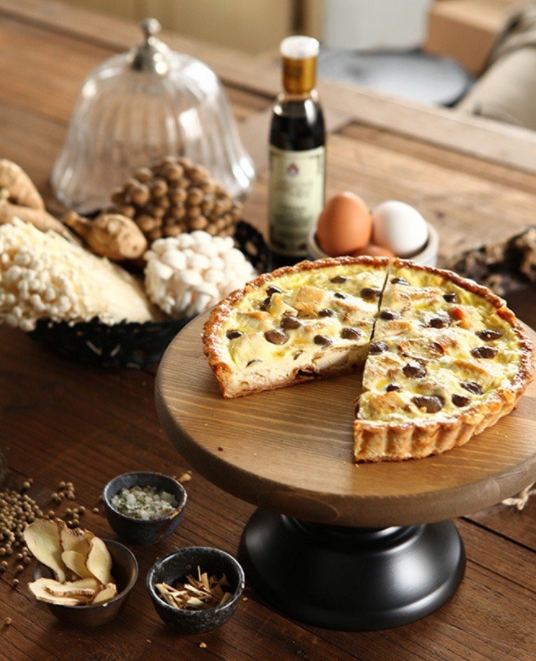 麻油雞野菇鹹派