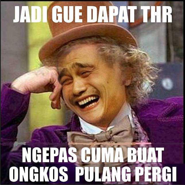 Ngakak! 20 Meme THR Ini Siap Mengocok Perutmu