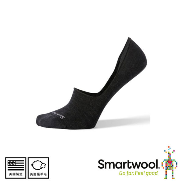 【SmartWool 美國 女 捉迷隱形襪《炭黑》】 SW003850/短襪/女襪/運動襪/美麗諾羊毛/健行襪
