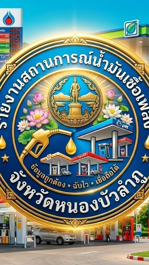รายงานสถานการณ์น้ำมันหนองบัวลำภู