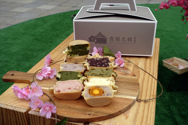 信義區車輪餅-青畑九號豆製所台北快閃店，新竹超人氣浮誇系車輪餅台北信義區03/01-04/22人氣口味和獨家口味統一時代百貨期間限定，台北好吃車輪餅