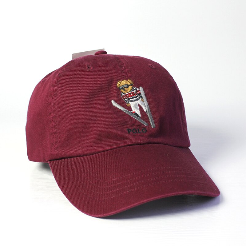 美國百分百【全新真品】Ralph Lauren 帽子 RL 配件 棒球帽 Polo 小熊 帆布刺繡 老帽 男女 AE24