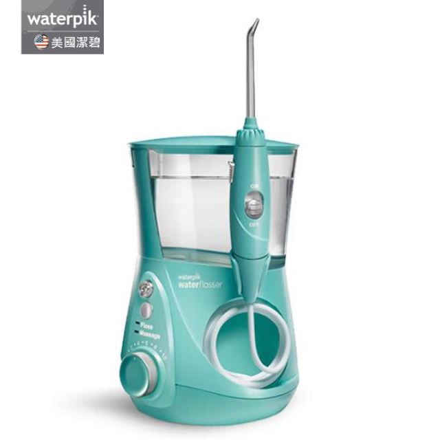 Waterpik Aquarius專業型牙齒保健沖牙機 WP-676C/WP-676 藍綠色(台灣原廠公司貨2年保固)
