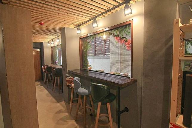 ▲咖啡廳一隅，充滿療癒愜意的感覺。（圖/鉑鈳民宿）