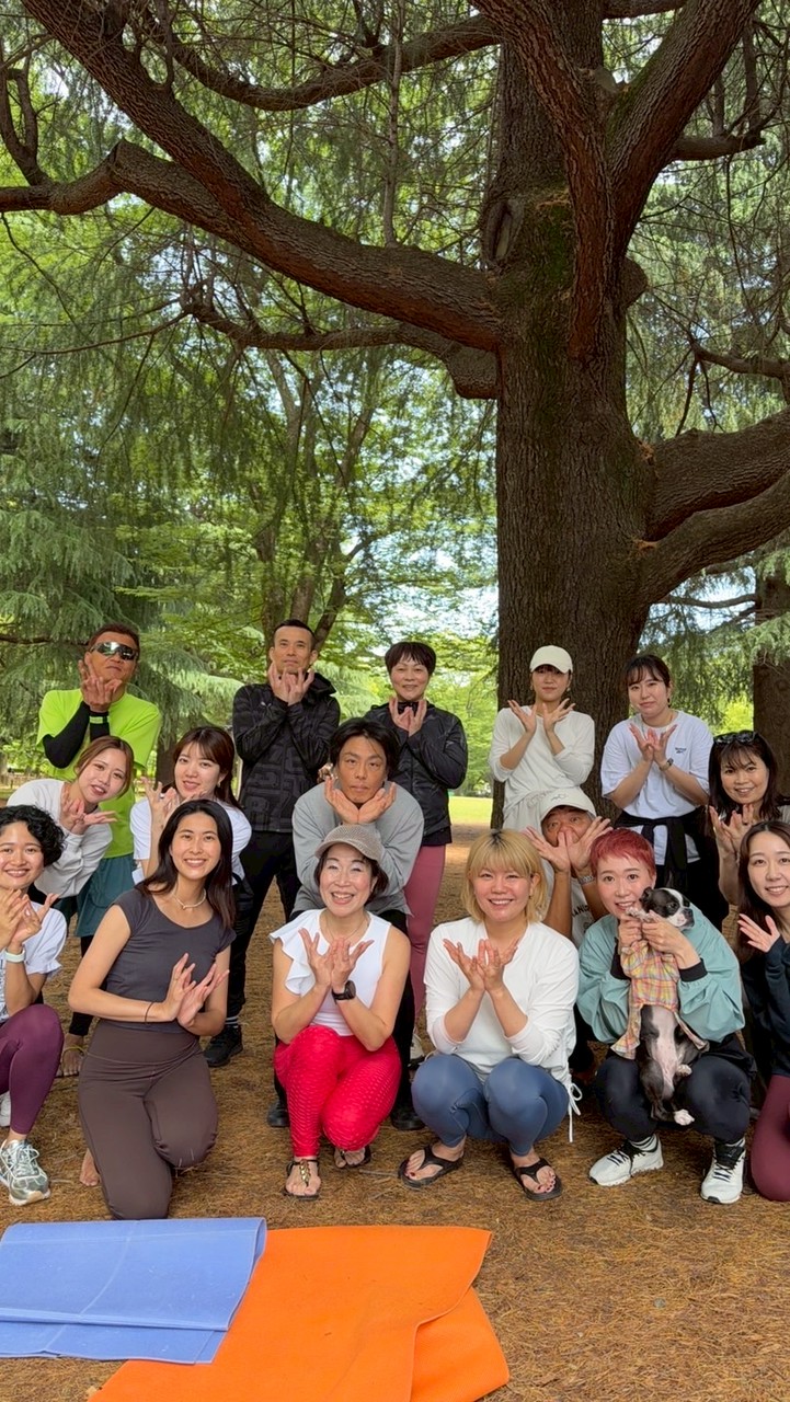 2026.5.24 🌲新緑ピラティス＆ヨガ＆ピクニック🧘‍♀️🧺🌲