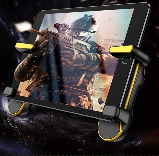 平板ipad專用吃雞神器遊戲手柄連點輔助20槍m物理外設鬼指魔改透視自動壓槍變頻