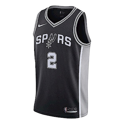 品牌: NIKE型號: 864509-010品名: Saint Antonio Jersey 2配色: 黑色 銀色特點: 聖安東尼奧 馬刺隊 Kawhi Leonard 男 黑 銀