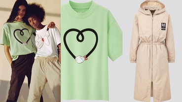 UNIQLO三方聯名又一！AMBUSH與米妮撞出新火花，「手臂愛心」低調裝可愛～