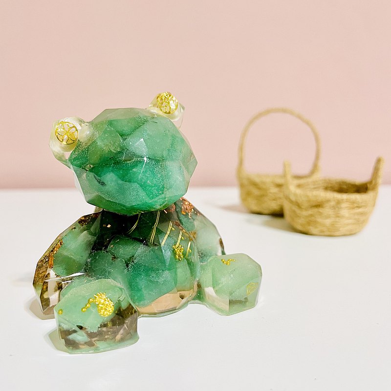 奧剛小熊擺件/orgonite/療癒