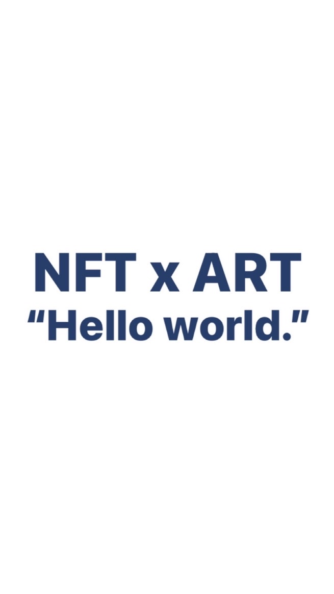 NFT x Art “Tokyo” / since 3.April.2021のオープンチャット