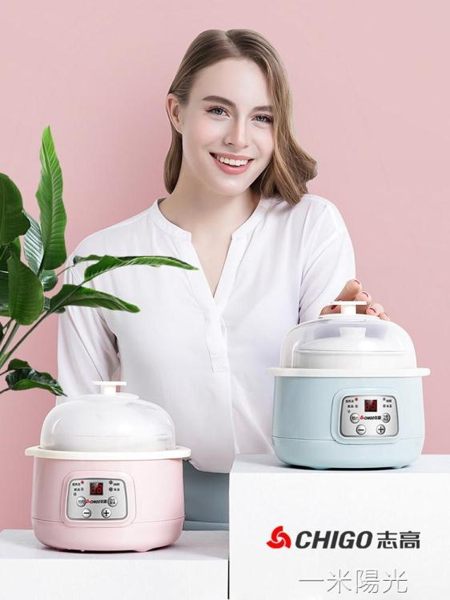 電燉鍋家用迷你燕窩寶寶煮粥煲湯養生神器小陶瓷隔水燉盅鍋全自動 WD 一米阳光