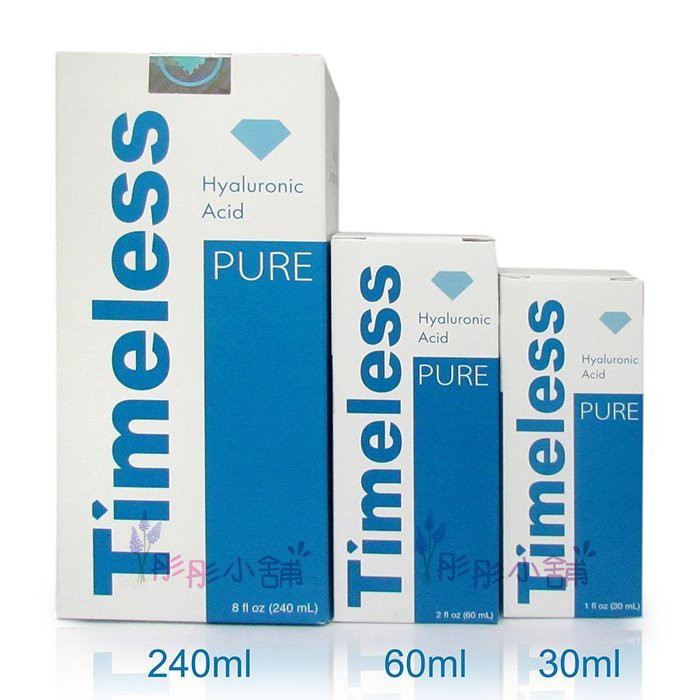 【商品特色】Timeless Pure Hyaluronic Acid 玻尿酸原液 玻尿酸保濕精華液Hyaluronic Acid 100% Pure SerumHelps diminish fine