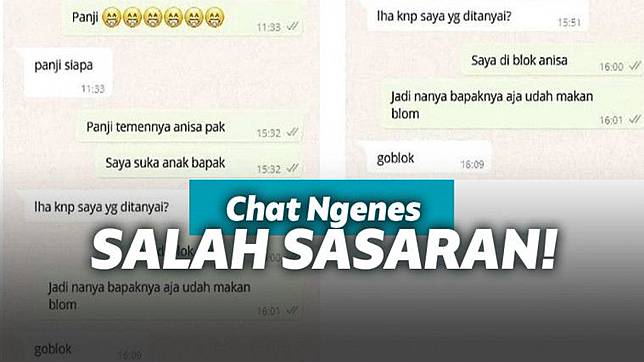 Cowok Chat Pdkt Salah Sasaran Keepo Me Line Today