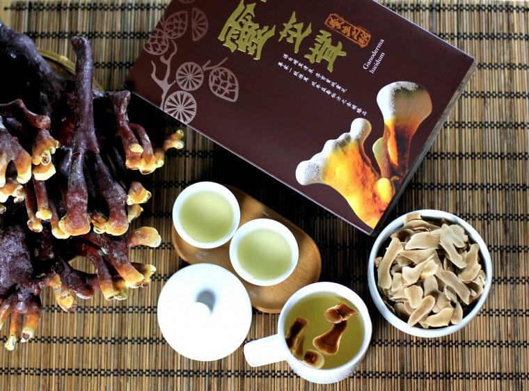 台灣國寶養生鹿角靈芝茸切片 30g/盒 靈芝中的頂級極品