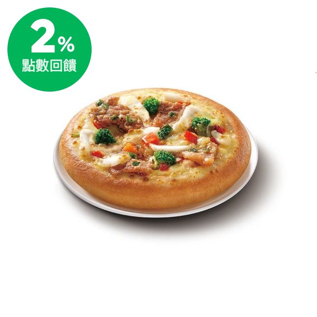 商品內容 六吋個人鬆厚比薩1個(不含夏威夷和雙層美式臘腸和季節限定口味) 使用說明 ●本券可於全台Pizza Hut門市使用(不含南港餐廳店、基隆餐廳店、高雄夢時代餐廳店)，限外帶使用，無法與其他產品