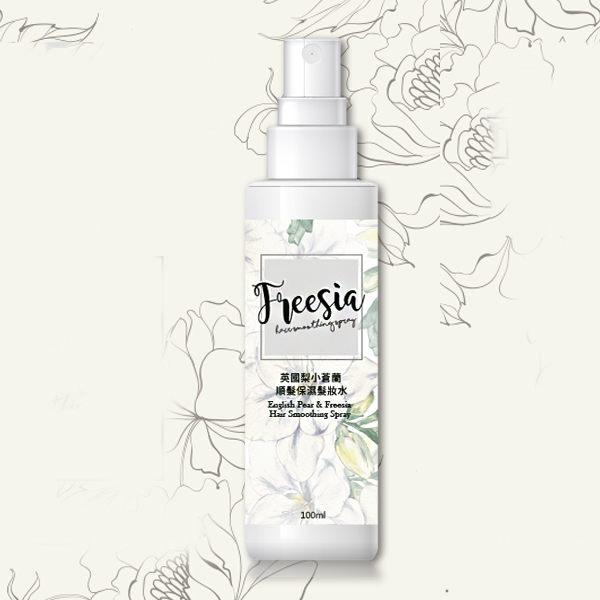 香水花園 英國梨小蒼蘭 順髮保濕髮妝水 100ml 髮香噴霧 護髮 【YES 美妝】
