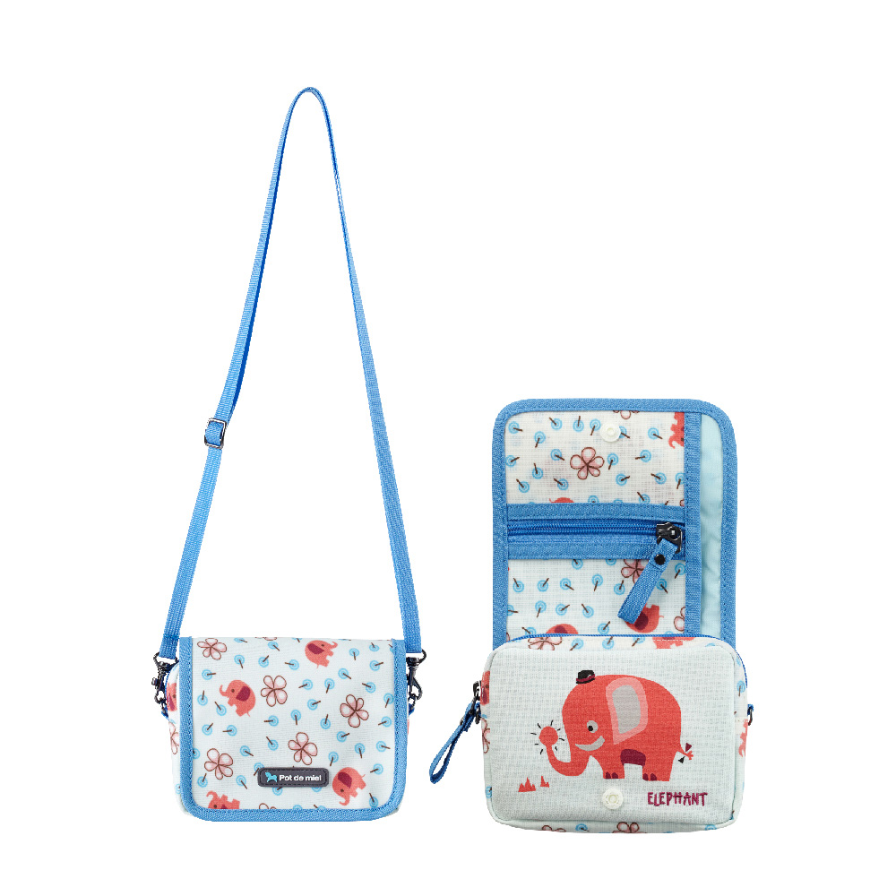 【POT DE MIEL】兒童多功能側/斜背包