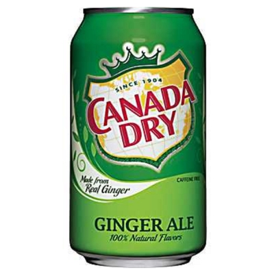 CANADA DRY 薑汁汽水 (355mlx12瓶)