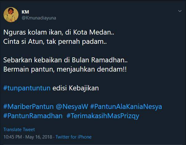 14 Pantun Lucu Ramadhan ala Netizen Ini Bikin Semangat Puasa