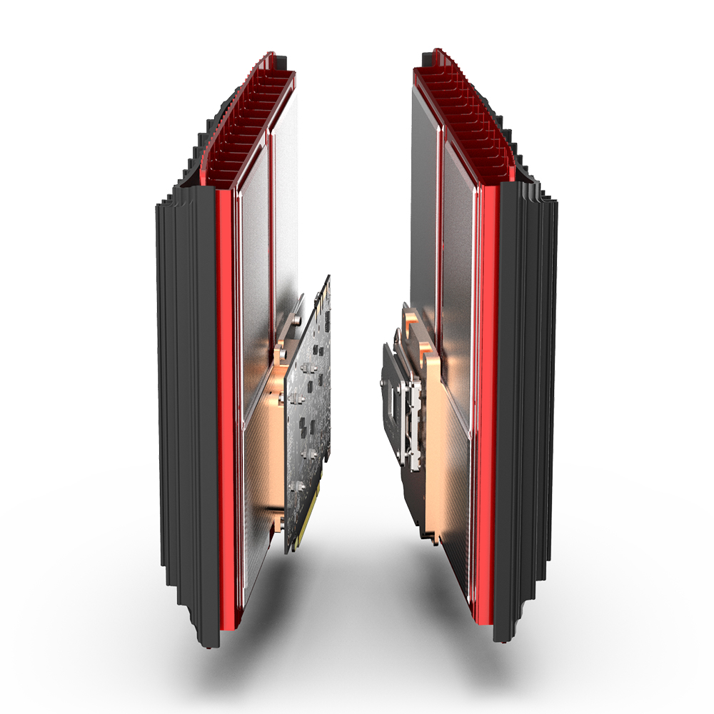 Airtop2 Inferno 透過 VVC 虛擬均溫板與鋁製外殼，支援 Core i7-7700K 和 GeForce GTX 1080 無風扇被動散熱