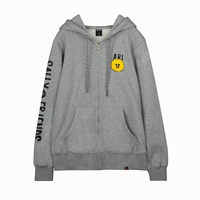 莎莉 連帽外套 堡壘款（SALLY＆FRIENDS系列／麻灰）