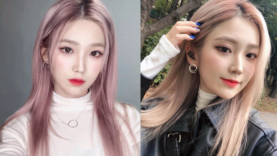 特殊髮色1：霧藍色霧灰色亞麻金