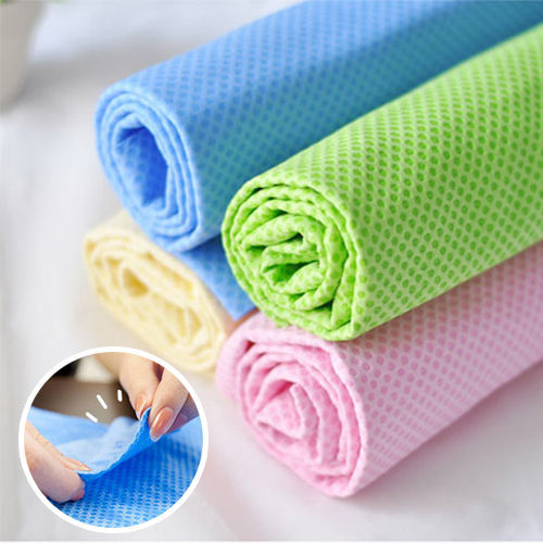 日本熱銷-多用途冰涼感毛巾（3條）降溫消暑/冰領巾/吸水力/冰涼巾/抗拉/顏色隨機