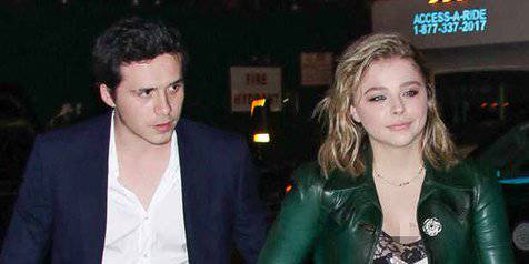 Chloe Moretz dan Brooklyn Beckham © dailymail.co.uk