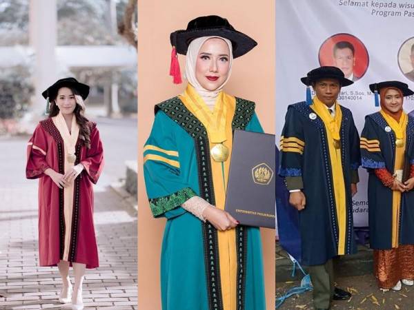 40 Model Baju Orang Tua Wisudawan Gratis