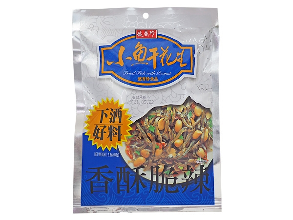 盛香珍~小魚干花生(80g)【D041551】，還有更多的日韓美妝、海外保養品、零食都在小三美日，現在購買立即出貨給您。