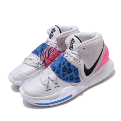 品牌: NIKE 型號: BQ4631-003 Kyrie 6 EP Animal 豹紋 厄文 明星球鞋 避震 灰 藍