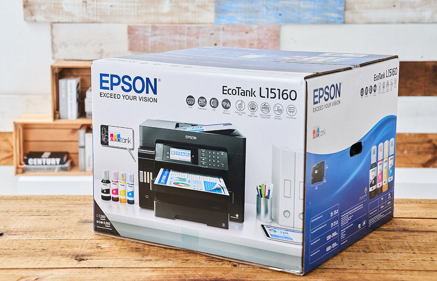 Epson EcoTank L15150 A3+ 高速雙網連續供墨複合機評測：完整商務應用功能，更滿足高品質照片輸出需求！