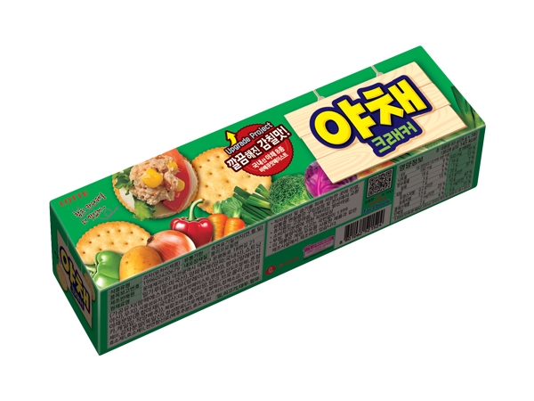 LOTTE 樂天~蔬菜餅乾(83g)【D521524】，還有更多的日韓美妝、海外保養品、零食都在小三美日，現在購買立即出貨給您。