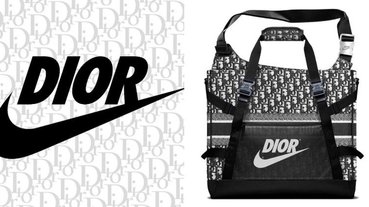 又搞事！Dior x Nike 聯名包款悄悄曝光？光看照片就好想掏錢～