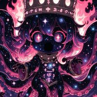 卐南無黑焔渾沌无龍魔菩薩阿耨多羅三藐三菩提卍