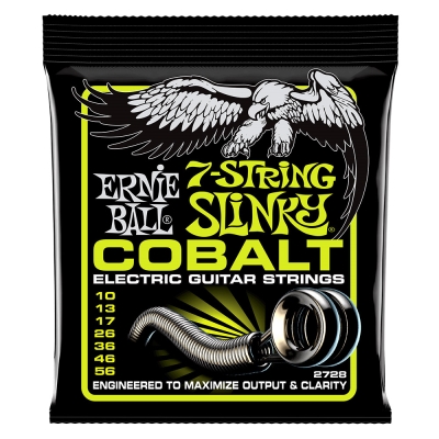 ERNIE BALL 2728 Cobalt 七弦電吉他套弦 10-56