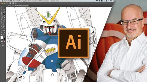 Il corso facile e completo di Adobe Illustrator CC per realizzare grafica e design.