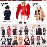ツイステ✖️呪術廻戦✖️鬼滅✖️ヒロアカ✖️ハイキュー[也]