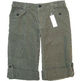 【波克貓哈日網】日系經典五分褲◇Native Wit◇《棕色千鳥紋》 優雅帥氣