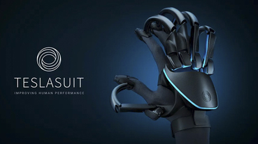Teslasuit VR 手套 不僅看起來超有科幻風，更能讓你感受到虛擬物件