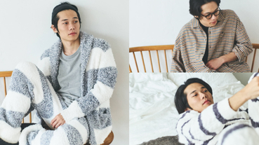 日本居家服品牌「gelato pique」找來《雙層公寓》的松寄翔平詮釋男性的居家愜意