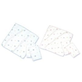 KU.KU酷咕鴨 嬰兒紗巾手帕 3入【德芳保健藥妝】