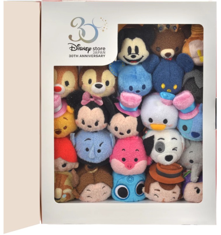 DISNEY STORE_30週年_mini TSUM TSUM_期間限定_禮盒