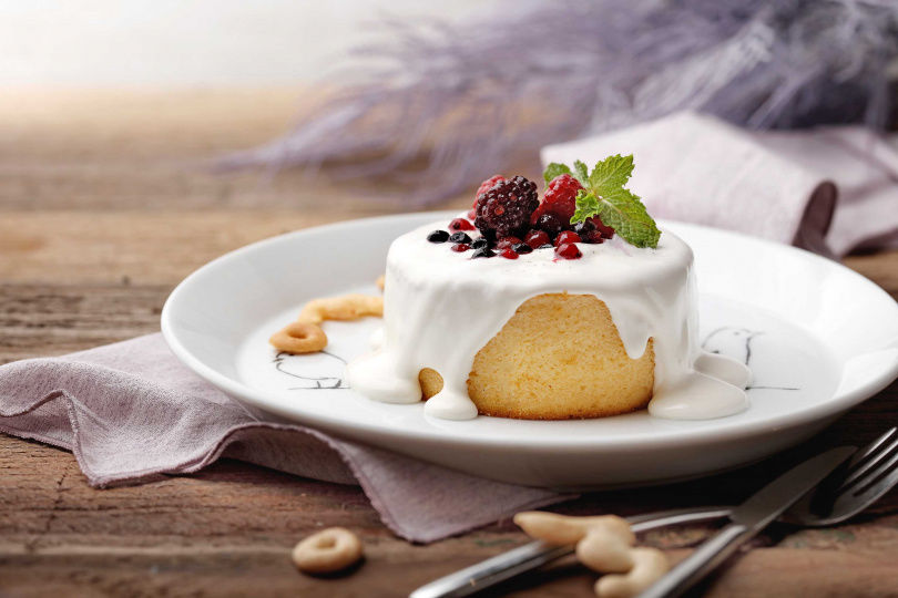 莓果奶霜厚鬆餅。（圖／杏桃鬆餅屋提供）