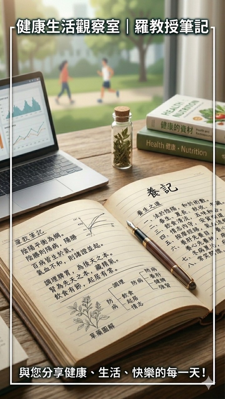 健康生活觀察室｜羅教授筆記